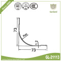 Aluminium-Eckradius Extrudierte Eckradiusplatten R40